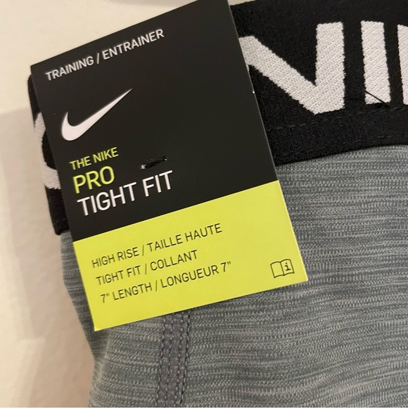 NWT. Nike Pro Shorts - Picture 5 of 5